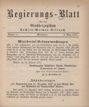 Nr. 4 : 9. März 1871