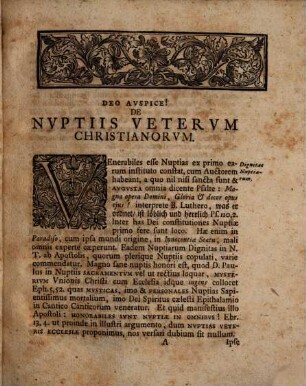 Ioachimi Hildebrandi S. Theol. D. Et SS. Antiq. In Acad. Ivlia Ordin. Prof. De Nvptiis Vetervm Christianorvm Libellvs