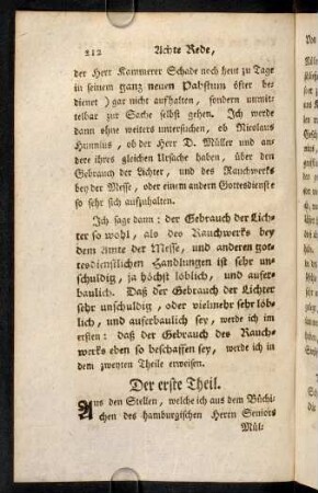 212-225, Der erste Theil.