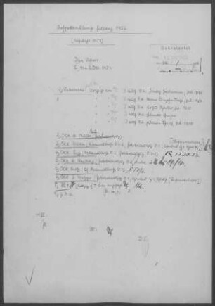 Fellbach: Inspektionsbericht 1952