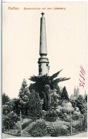 Meißen. Bismarcksäule