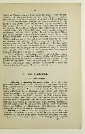III. Das Frankenreich