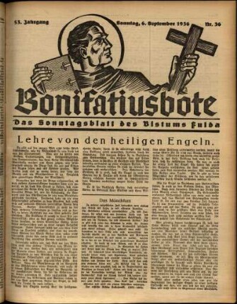 Ausgabe vom Sonntag, den 06. September 1936.