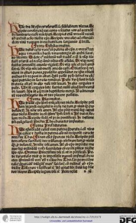 Huic datur calix vacuus cum patena ab episcopo et urceolus cum aqua et manilli id est bacili et manutergio ab archidiacono dicente...