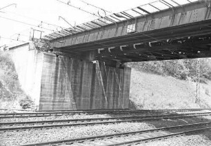 Stuttgart-Zuffenhausen Brücke 94 Behelfsbrücke Güterverbindungsbahn