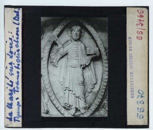 La Charité-sur-Loire, Notre-Dame : Tympanon, Transfiguration