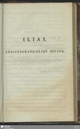 Zweiundzwanzigster Gesang