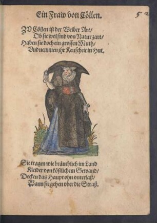 Ein Fraw von Cöllen.