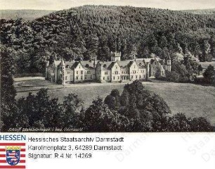 Ernsttal im Odenwald, Schloss Waldleiningen / Außenansicht