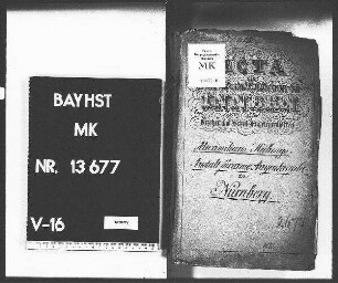 Maximilians-Heilungsanstalt für arme Augenkranke in Nürnberg