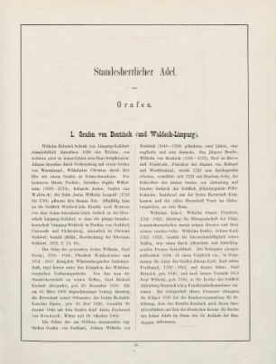 25-75, Standesherrlicher Adel. Grafen
