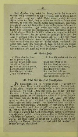 102. Was Gott thut, das ist wohlgethan