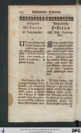 Auserlesenen Historien auß dem Guicciardini.