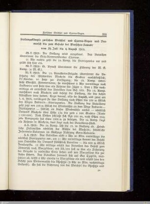 Stellungskämpfe zwischen Weichsel und Czarna-Bogen und Vormarsch bis zum Gefecht bei Warschau-Sawady