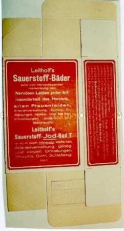 Packung für "Leitholf's Sauerstoff-Jod-Bad T"