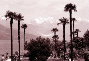 Bellagio: Schwimmbad vor dem Hotel, Villa Serbelloni