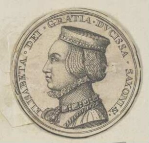 Bildnis der Elisabeth, Herzogin von Sachsen