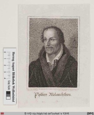 Bildnis Philipp Melanchthon (eig. Schwarzerdt)