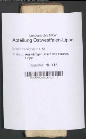 Rechnungen der Ulenburg