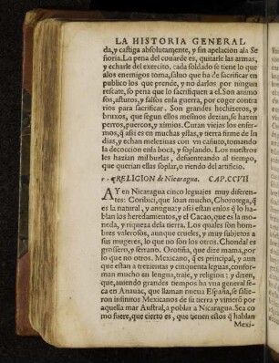 Religion de Nicaragua. Cap. CCVII