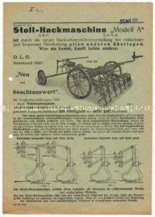 Hackmaschine Modell A