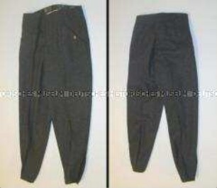 Feldgraue Hose zu einer Uniform für einen Major der Fliegertruppe