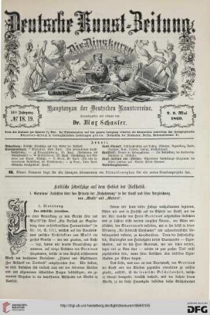 Nr. 18. 19 (2.9. Mai 1869)