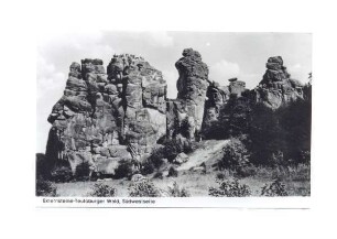 Holzhausen Externsteine, Südwestseite