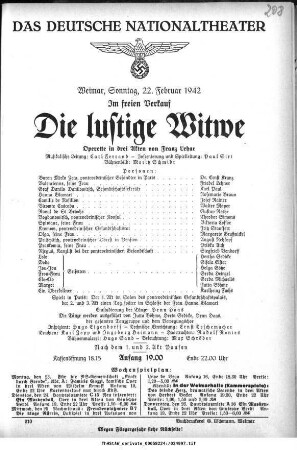 Die lustige Witwe
