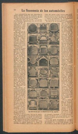La fisonomía de los automóviles