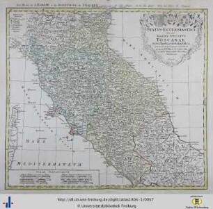 Toscana, Italia antiqua, Milano, Florentia.