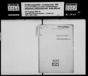 Ranzenberg, Berta in Karlsruhe Bewerber: Polizeiverwaltung Karlsruhe Lagerbuch-Nr. 1328 Karlsruhe