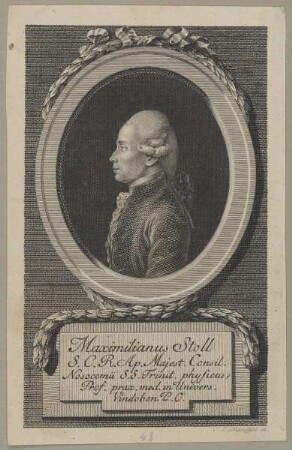 Bildnis des Maximilianus Stoll