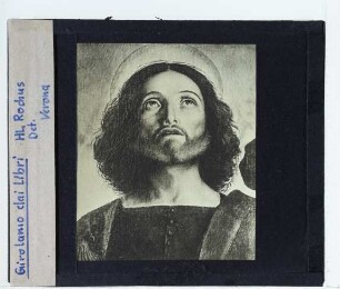 Dai Libri, Heilige Rochus, Sebastian und Hiob : Kopf Hl. Rochus