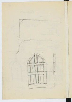 St. Nikolai, Pritzwalk: Details (aus: Skizzen- und Fotoalbum 28)