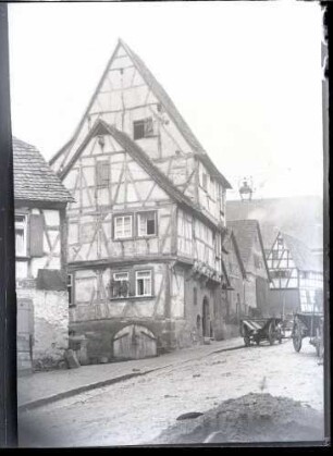 Fachwerkhaus mit Anbau