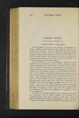 Foreign Affairs