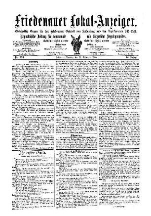 Nr. 274, 21.11.1905
