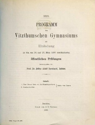 Über Ciceros Rede von den Konsularprovinzen