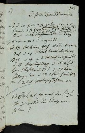 87r-94v, Januar, May, Juli: Oestreichische Monarchie