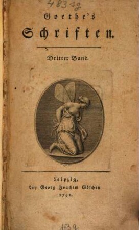 Goethe's Schriften, 3