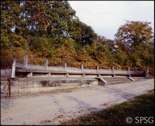 Potsdam, Park Babelsberg, Feldherrenbank.