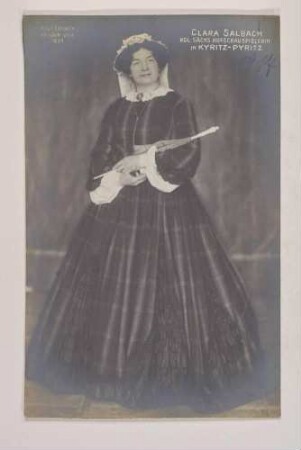 Rollenbildnis Clara Salbach in "Kyritz-Pyritz"