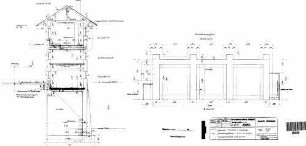 Kirchheim (Würzburg): Empfangsgebäude Stellwerk 1 Fundament