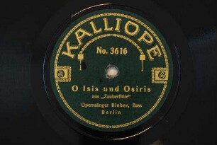 O Isis und Osiris : aus "Zauberflöte" / [W. A. Mozart]