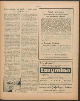 Consultorio de la belleza femenina