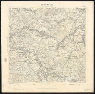 Äquidistantenkarte 71 : Section Neusalza, 1892 : Section Neusalza. - 1:25000. - Leipzig: Giesecke & Devrient, 1892. - 1 Kt.