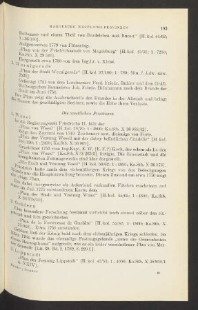 Die westlichen Provinzen