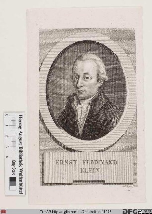 Bildnis Ernst Ferdinand Klein