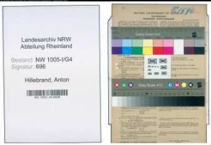Entnazifizierung Anton Hillebrand , geb. 10.04.1893 (Polizeibeamter)